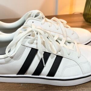 Adidas Men's Classic White and Black Sneakers